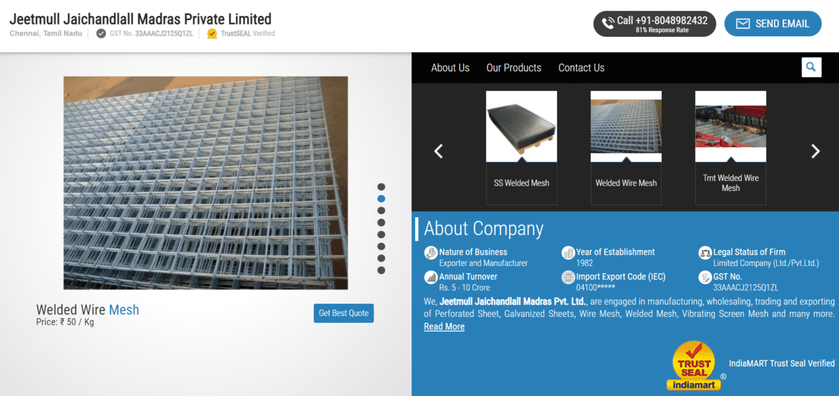 Top 10 Wire Mesh Manufacturers in India in 2023