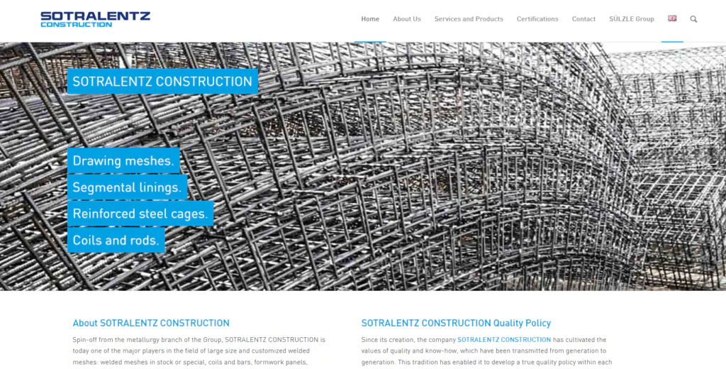 SOTRALENTZ CONSTRUCTION